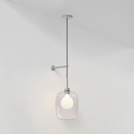 Curve 285 Pendant (4005131) in Matt Nickel - Product Image 1