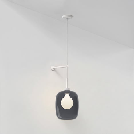 Curve 285 Pendant (4005164) in Matt White - Product Image 1