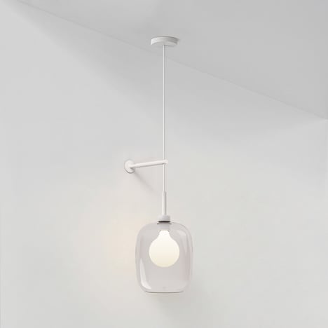 Curve 285 Pendant (4005165) in Matt White - Product Image 1