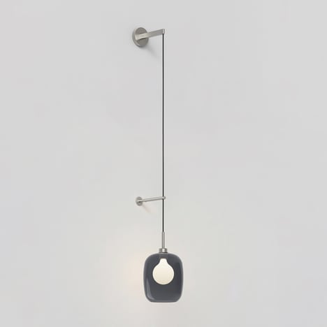 Curve 285 Pendant (4005825) in Matt Nickel - Product Image 1