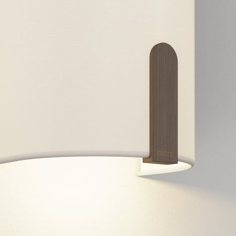 Elba 400 Wall (1469005) in White Fabric / Bronze - Product Image 4