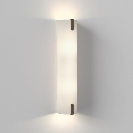 Elba 600 Wall (1469007) in White Fabric / Bronze - Product Image 1