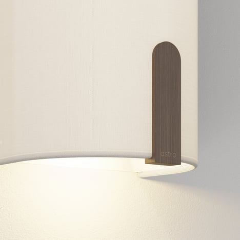 Elba Wall 400 Shade (5042014) in White Fabric - Product Image 5