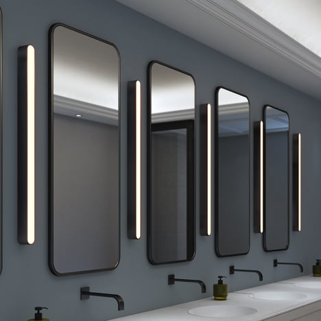 Atticus 900 3000K (1440008) in Matt Black - Insitu Image 2