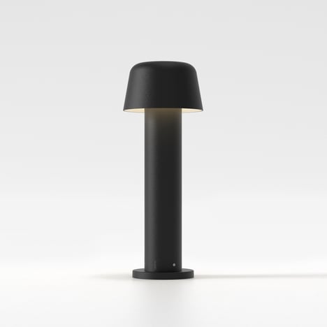 Nomad Bollard 400 (1484012) in Textured Black - Product Image 1