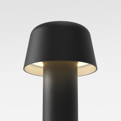 Nomad Bollard 400 (1484012) in Textured Black - Product Image 2