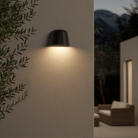 Nomad Wall 115 (1484018) in Textured Black - Insitu Image 2