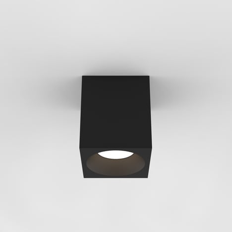 Kos Square 140 LED 3000K (1326087) in Textured Black - Product Image 1
