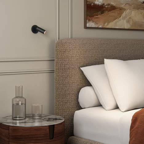 Micro Recess Unswitched (1407012) in Matt Black - Insitu Image 2