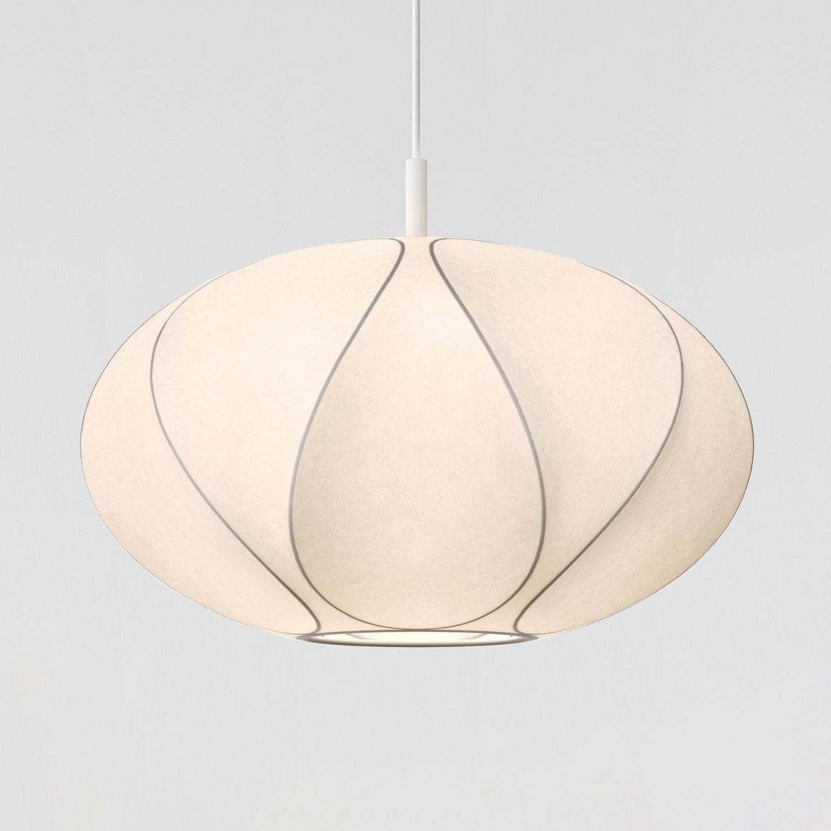 Flow 500 Pendant, Matt White / White Fibre | Astro Lighting