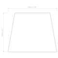 Soft Square 200 (2 Pack) (5050001) in Putty Fabric - Technical Drawing Thumbnail