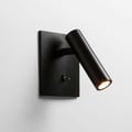 Enna Square Switched LED (1058049) in Matt Black - Product Thumbnail 1