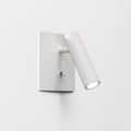 Enna Square Switched LED (Cord Set) (1058180) in Matt White - Product Thumbnail 1