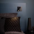 Enna Square Switched LED (1058049) in Matt Black - Insitu Thumbnail 1