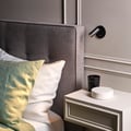 Micro Recess Switched (Cord Set) (1407028) in Matt Gold - Insitu Thumbnail 1