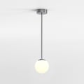 Nara Globe Glass (5039001) in White (Opal) - Product Thumbnail 2