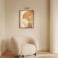 Mondrian Wall 400 (1374021) in Matt Nickel - Insitu Thumbnail 1