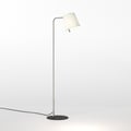 Mitsu Floor (1394062) in Matt Nickel with Cone 173 (5018031) in White Fabric - Thumbnail