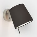 Mitsu Wall (1394034) in Matt Nickel with Cone 173 (5018032) in Black Fabric - Thumbnail