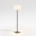 Beaumont Floor (1480027) in Bronze with French Drum 440 Shade (2 Pack) (5047006) in White Fabric - Thumbnail