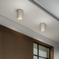 Kos Round 150 Coastal LED 3000K (1326051) in Grey Concrete - Insitu Thumbnail 3