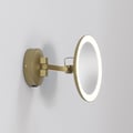 Mascali Round LED (1373028) in Matt Brushed Brass - Product Thumbnail 3
