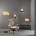 Soft Square 290 (2 Pack) (5050003) in Putty Fabric - Insitu Thumbnail 1