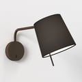 Mitsu Swing Arm (1394045) in Bronze with Cone 173 (5018032) in Black Fabric - Thumbnail