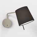 Mitsu Swing Arm (1394035) in Matt Nickel with Cone 173 (5018032) in Black Fabric - Thumbnail