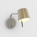 Miura Swing Arm (1444013) in Matt Nickel with Cone 105 (5018054) in Matt Gold - Thumbnail