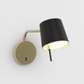 Miura Swing Arm (1444014) in Matt Gold with Cone 105 (5018052) in Matt Black - Thumbnail