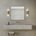 Ortona Twin (1459015) in Matt Brushed Brass - Insitu Thumbnail 1