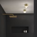 Ottawa (1474008) in Matt Brushed Brass - Insitu Thumbnail 1