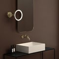 Mascali Round LED (1373028) in Matt Brushed Brass - Insitu Thumbnail 1