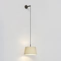 Tapered Round 400 Pleated Pendant (4005435) in Bronze - Product Thumbnail 1