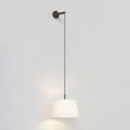 Tapered Round 400 Pleated Pendant (4005741) in Bronze - Product Thumbnail 1