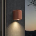 Brixham Wall Single (1513008) in Terracotta Concrete - Insitu Thumbnail 2