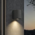 Brixham Wall Single (1513009) in Charcoal Concrete - Insitu Thumbnail 2