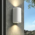 Brixham Wall Twin (1513012) in White Concrete - Insitu Thumbnail 1