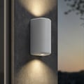 Brixham Wall Twin (1513012) in White Concrete - Insitu Thumbnail 2
