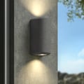 Brixham Wall Twin (1513015) in Charcoal Concrete - Insitu Thumbnail 1
