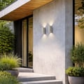 Brixham Wall Twin (1513003) in Grey Concrete - Insitu Thumbnail 4