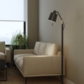 Tapered Drum 155 Shade (5013024) in Matt Black - Insitu Thumbnail 2