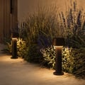 Nomad Bollard 400 (1484012) in Textured Black - Insitu Thumbnail 3