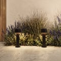 Nomad Bollard 400 (1484012) in Textured Black - Insitu Thumbnail 4