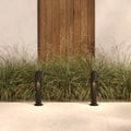 Mast Bollard 400 (1317024) in Textured Black - Insitu Thumbnail 1