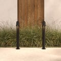 Mast Bollard 700 (1317026) in Textured Black - Insitu Thumbnail 1