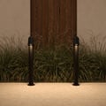 Mast Bollard 700 (1317026) in Textured Black - Insitu Thumbnail 2