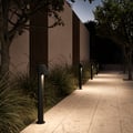 Mast Bollard 700 (1317026) in Textured Black - Insitu Thumbnail 3