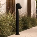 Mast Bollard 700 (1317026) in Textured Black - Insitu Thumbnail 4
